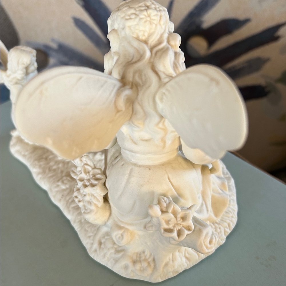 Partylite-Ariana’s Garden Mother Daughter Fairy Angel Votive Candle Holder NIB - Picture 11 of 13